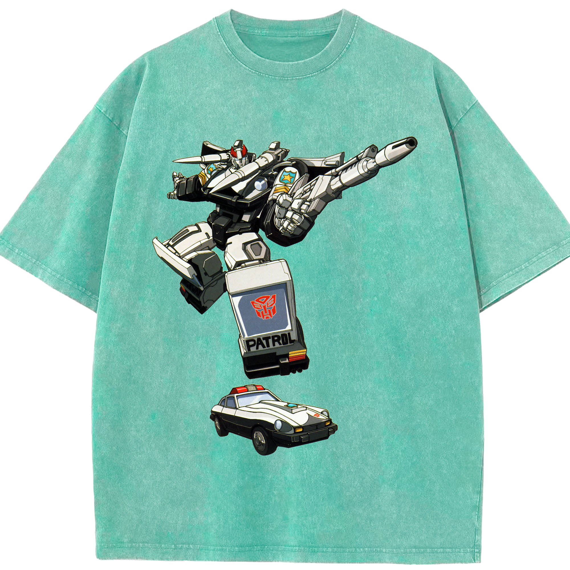 （画像用）  綿100% ヴィンテージ風 半袖Tシャツ（フロントプリント）